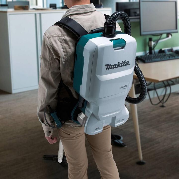 Makita 18V X2 (36V) LXT 1.6 Gallon HEPA Backpack Dry Vacuum (Bare Tool), large image number 9