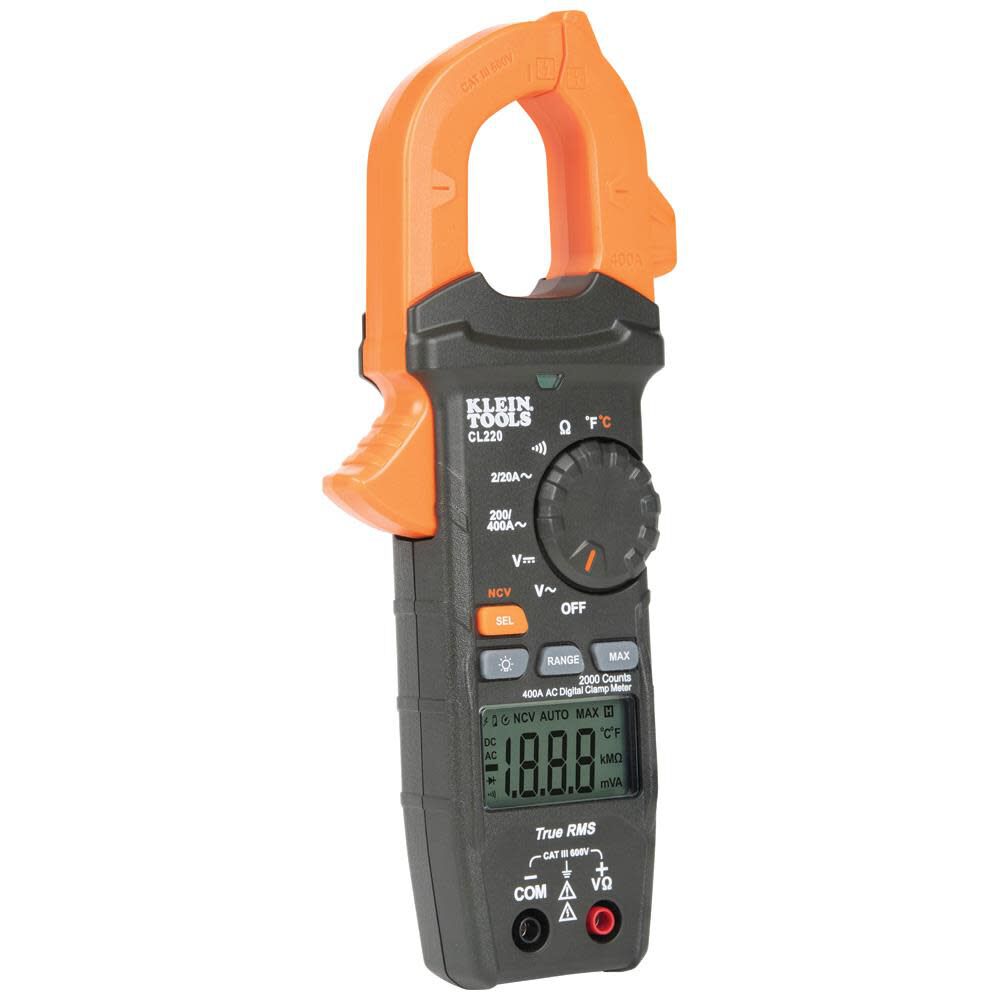 Klein Tools Digital Clamp Meter with Temp, large image number 9
