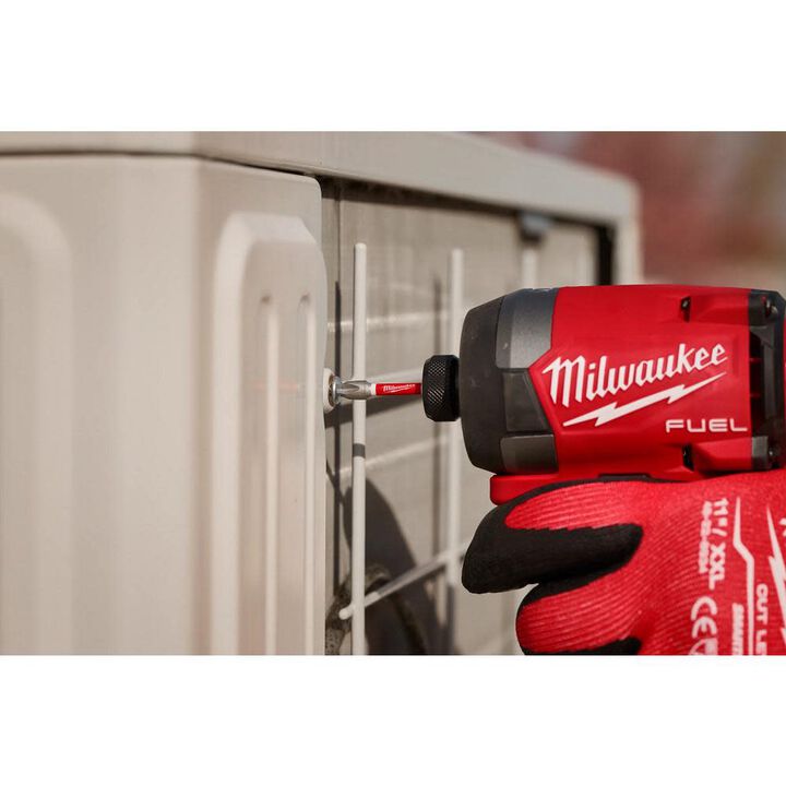 Milwaukee SHOCKWAVE Impact Duty 2 in. Slotted #8/#10 Power Bit (2 Pack), large image number 6