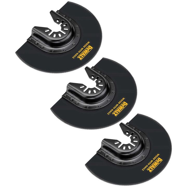 DEWALT 4 Inch Oscillating Flush Cut Blade 3 Pieces