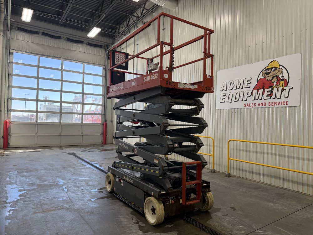 Skyjack SJIII4632 32 Ft Electric Slab Scissor Lift Used 2016, large image number 9