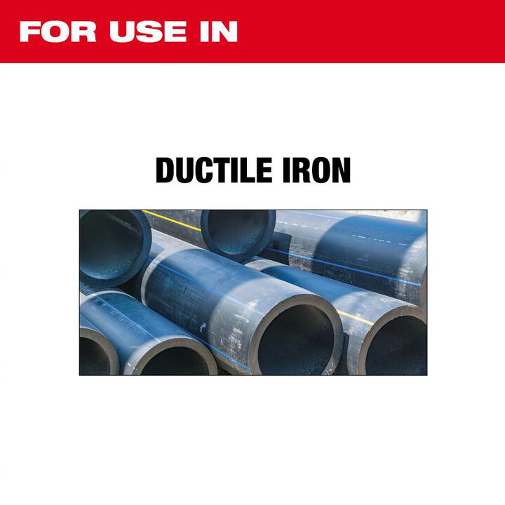 Milwaukee 14 Inch Segmented Rim Diamond Blade for Ductile Iron, large image number 1