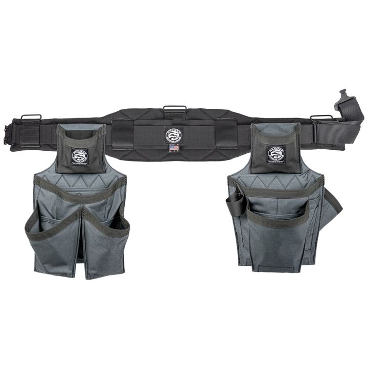 Badger Tool Belts Side-By-Side Framer Tool Belt Set, Gunmetal, large image number 0