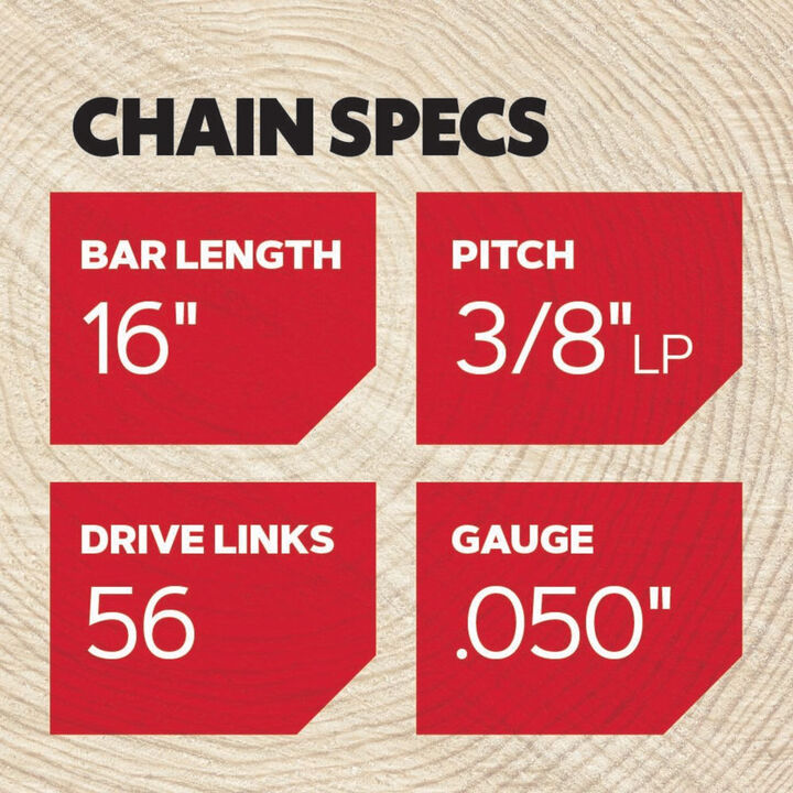 Oregon 16 Inch Advancecut Chainsaw Chain, 3/8 Inch Pitch, large image number 3