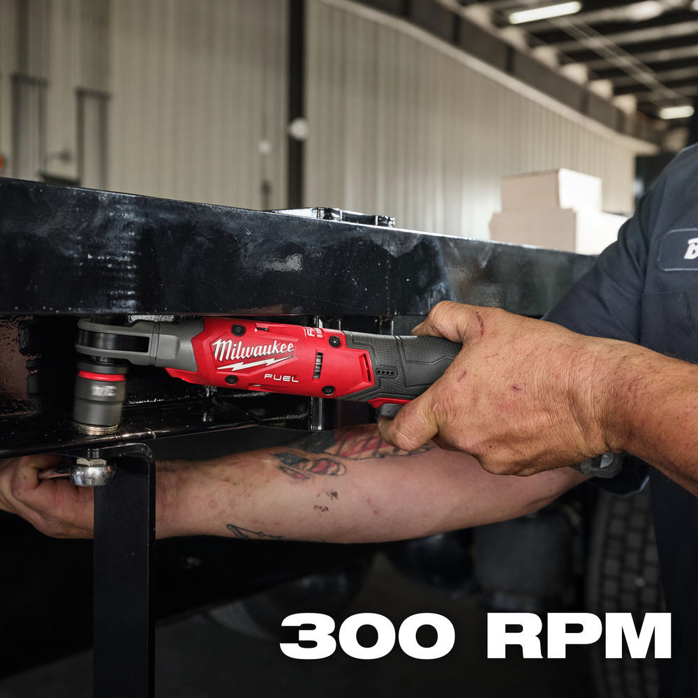 Milwaukee M12 FUEL 1/2 Inch Ratchet & 2.5Ah Lithium Ion Battery Pack, large image number 10