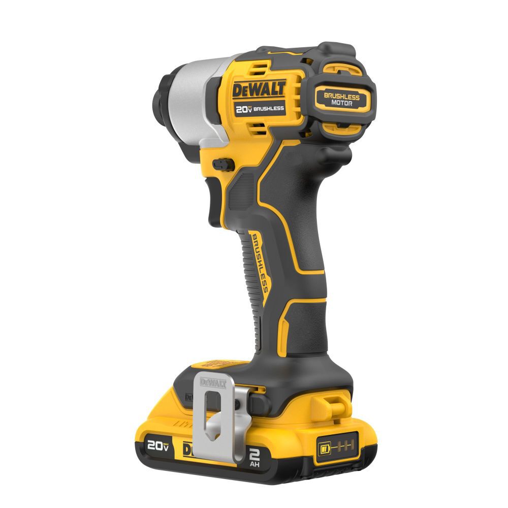DEWALT 20V MAX XTREME Brushless 1/4 Inch Impact Driver Drill Kit & Elite Series 100pc Drill Driver Set, large image number 9