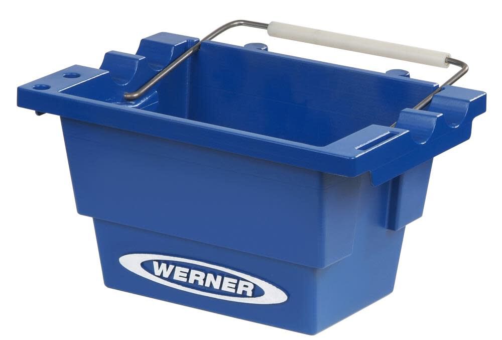 Werner Job Bucket for Select Stepladders Increases Storage Space On Top Of Stepladder., large image number 1