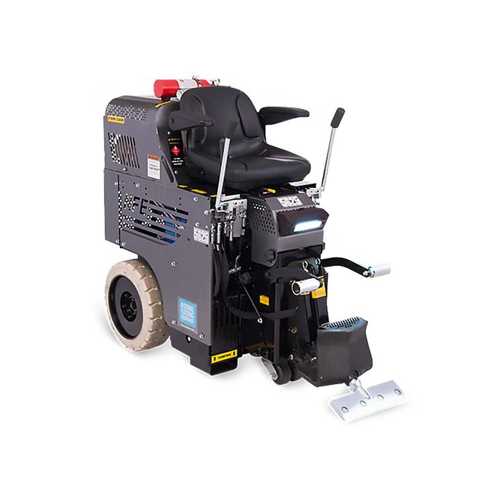 National Flooring Equipment Propane Powered Ride-On Scraper with Manual Lift