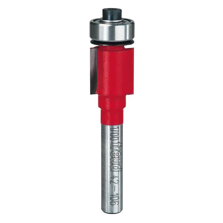 Freud 1/2 In. (Dia.) Bearing Flush Trim Bit with 1/4 In. Shank
