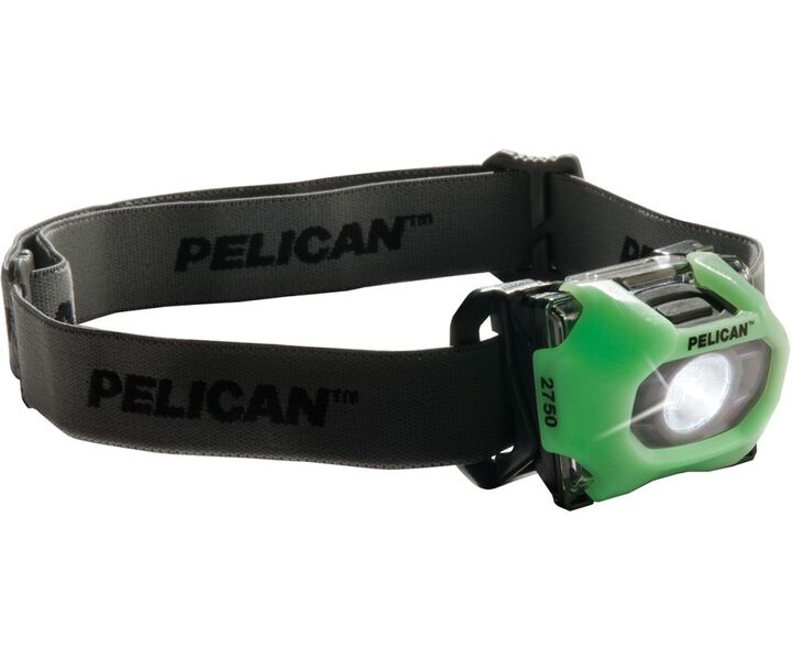 Pelican 2750C Photoluminescent 259 Lumens Battery Powered LED Headlamp