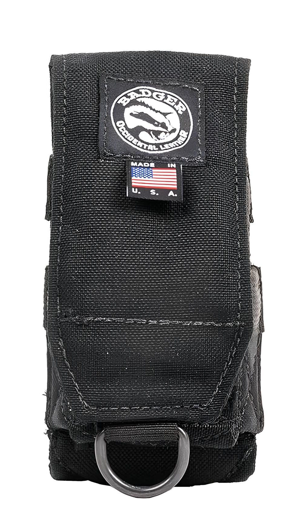 Badger Tool Belts 1000D Foam Padded Nylon Finish Nail Pouch, Black, large image number 1