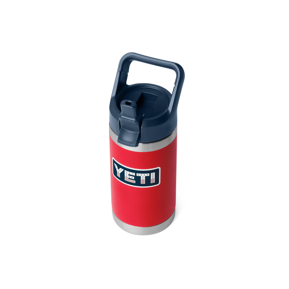 YETI Rambler Jr 12 Oz Kids Water Bottle with Straw Patriotic, large image number 5