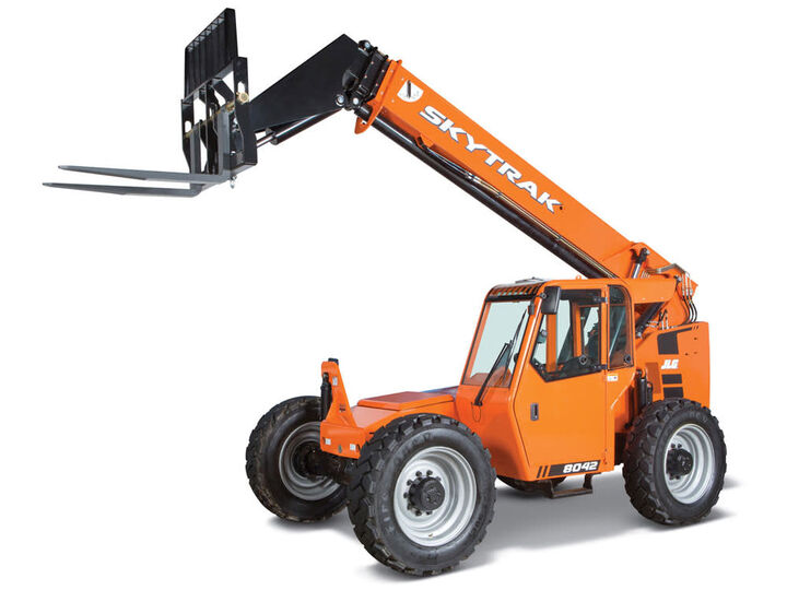JLG SkyTrak 8042 Telehandler Max Lift Weight 8000 Lb. and Height 41' 11in