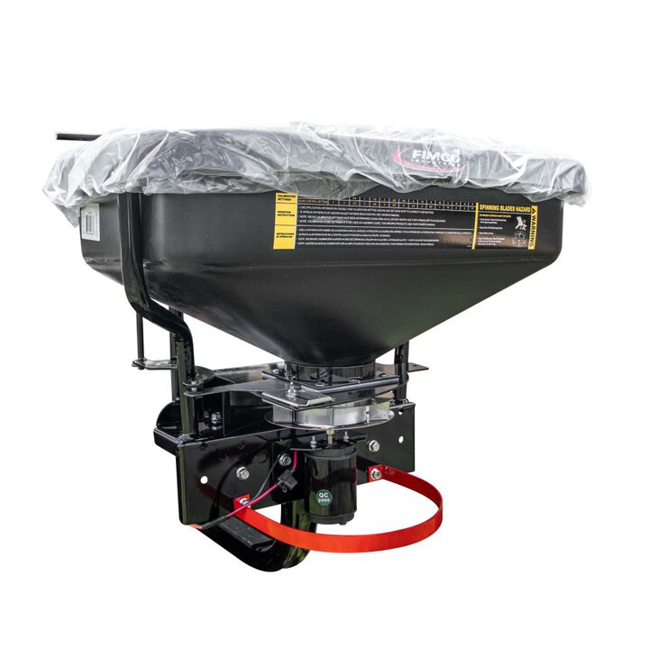 Fimco ATV UTV Dry Material Spreader with 2 Inch Hitch