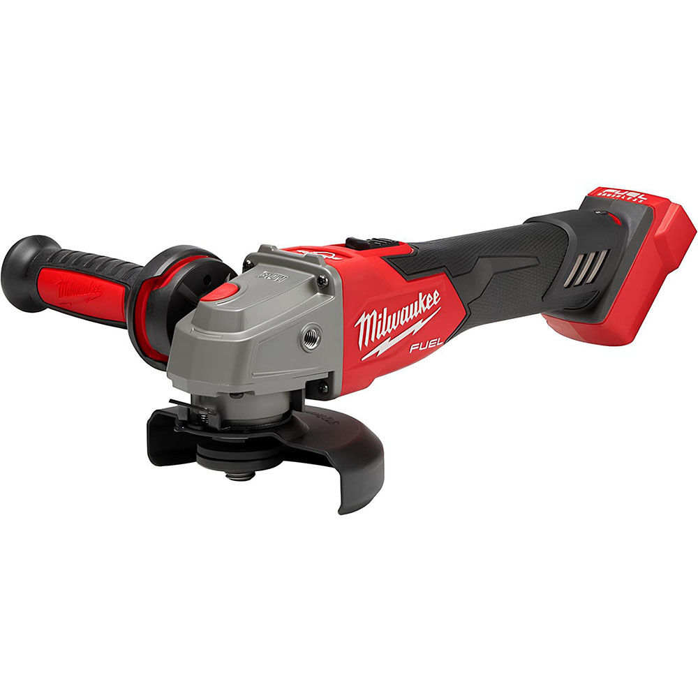 Milwaukee M18 FUEL 4 1/2inch / 5inch Braking Grinder Slide Switch Lock On Variable Speed Reconditioned (Bare Tool), large image number 1