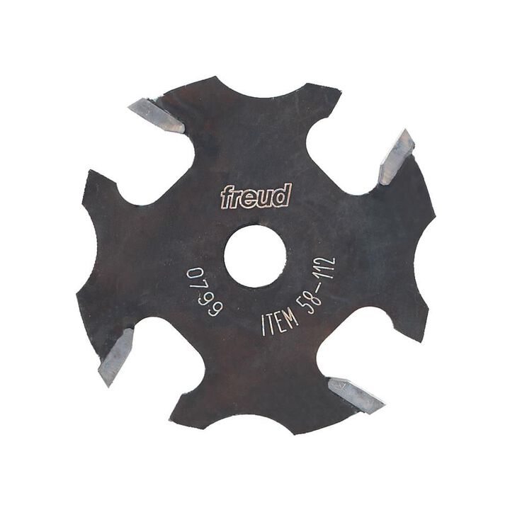 Freud 9/16 In. Depth x 1/4 In. Slot Four Wing Slotting Cutter