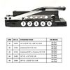 Interstate Pneumatics Heavy Duty Standard Hose Crimper with 5 Dies, small image number 2