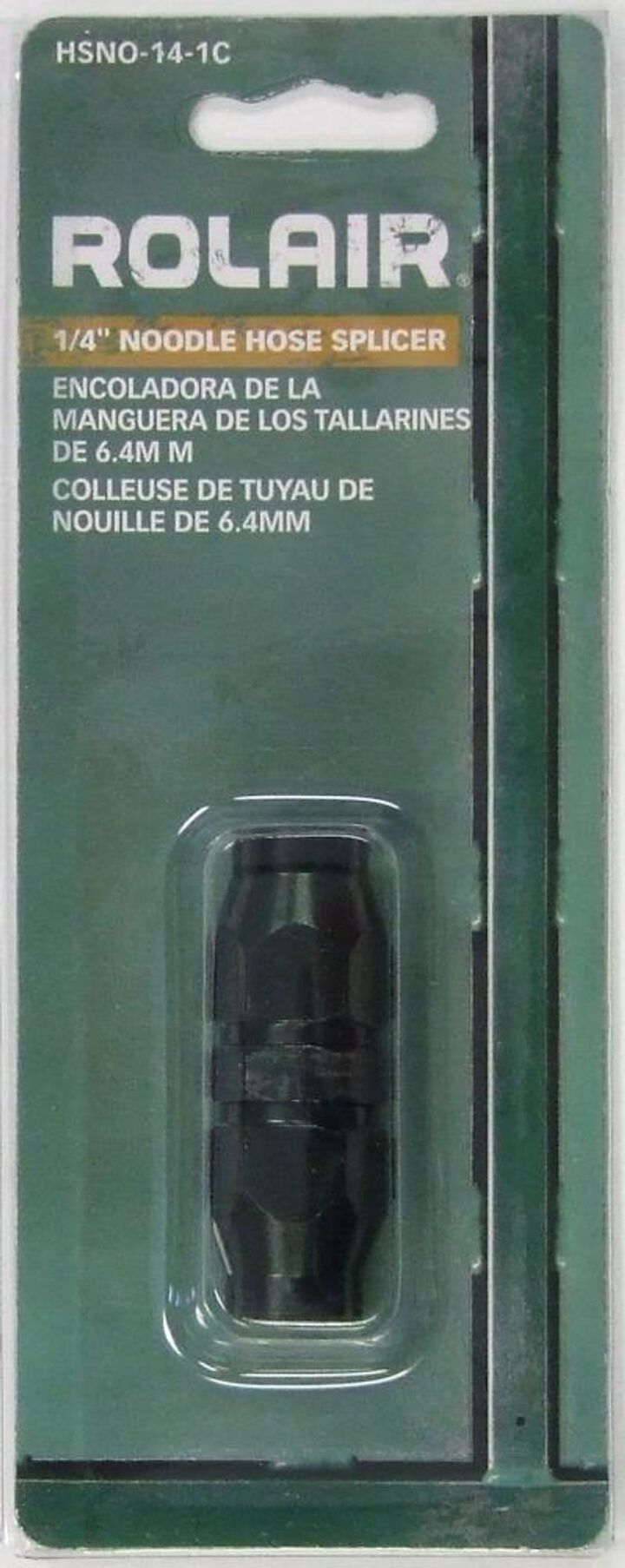 Rolair 1/4 In. Noodle Hose Splicer