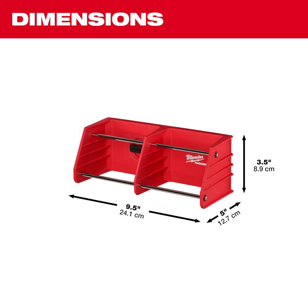 Milwaukee PACKOUT Tool Rack, large image number 4