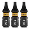 DEWALT FlexTorq 1/4 Inch x 1 Inch Torx Impact Driver Bit 3 Pieces, small image number 1