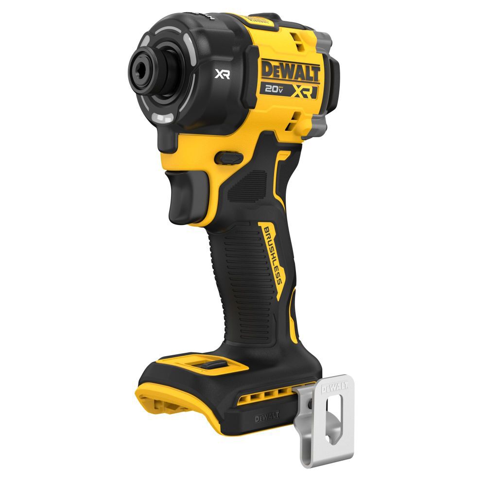DEWALT 20V MAX* XR 1/4 Inch Quiet Hydraulic Impact Driver (Bare Tool) & Nut Runner Attachment Bundle, large image number 2