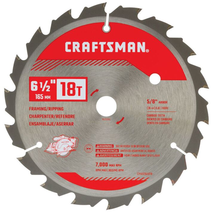 CRAFTSMAN Blade Circ 6-1/2 Inch 18T