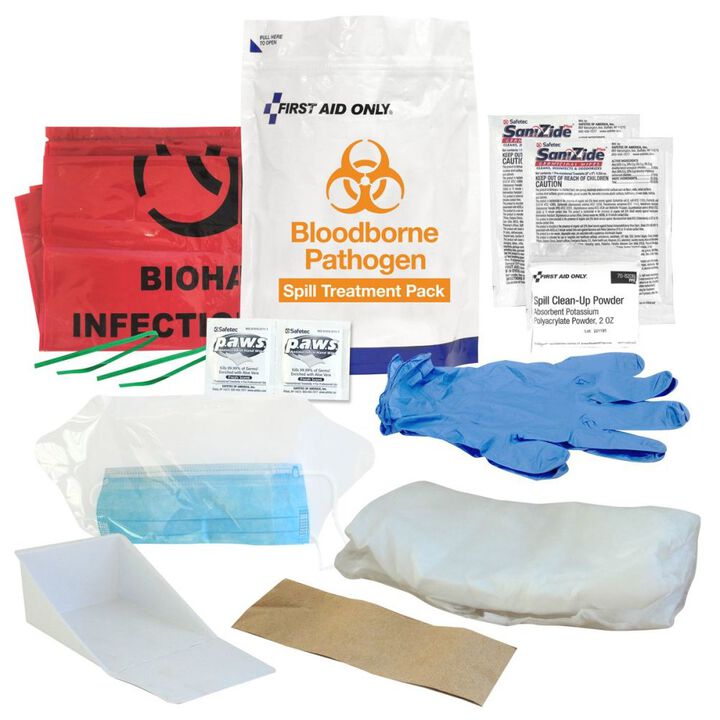 First Aid Only BBP Treatment Pack Kit