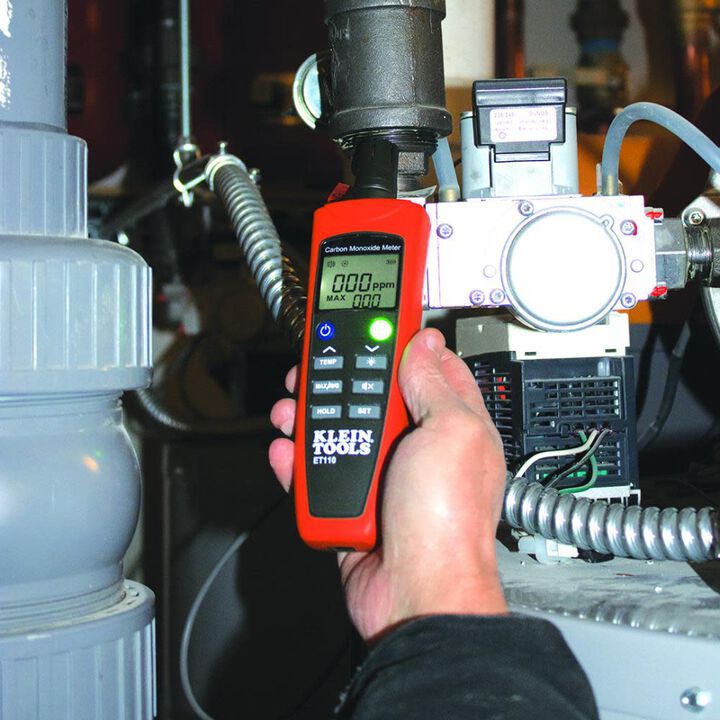 Klein Tools Carbon Monoxide Meter, large image number 6