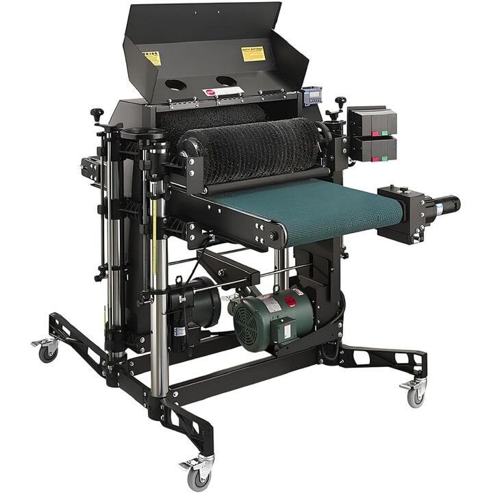 Supermax Tools 24 In. 7.5HP 208-230V Double Brush Sander - 3 Phase