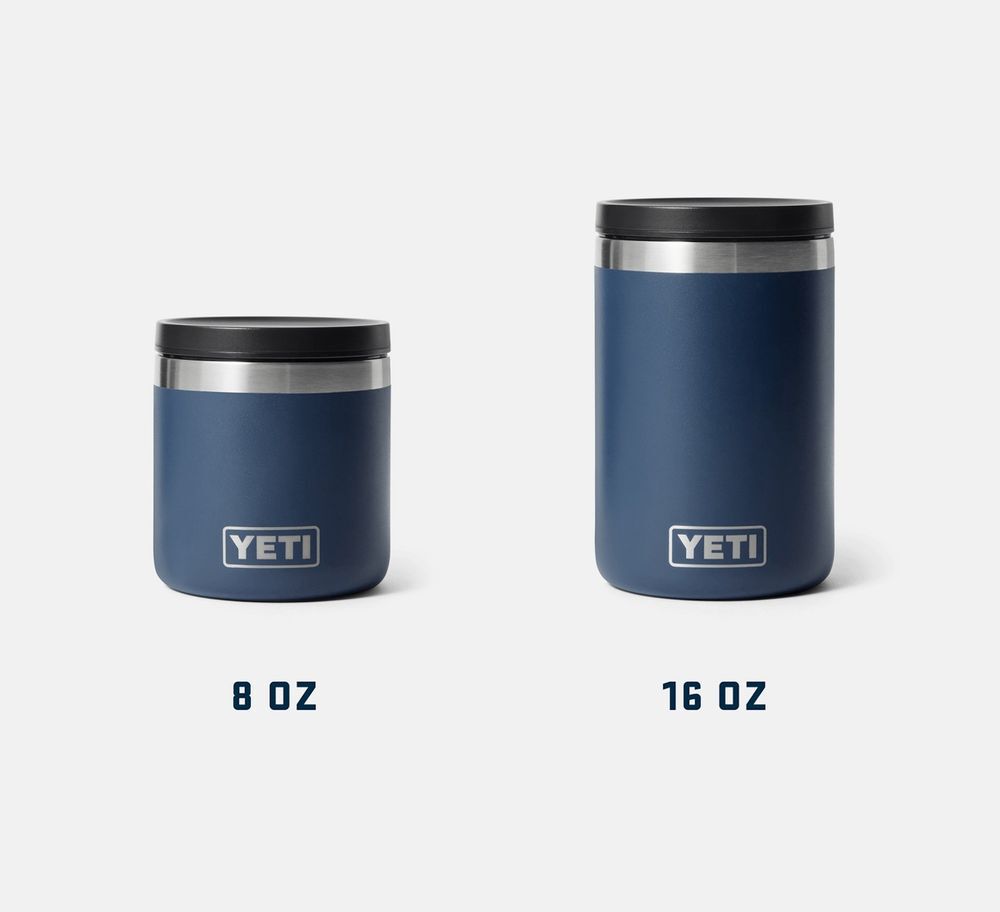 YETI Rambler 16 Oz Food Jar with MagVent Insulated Lid White, large image number 7