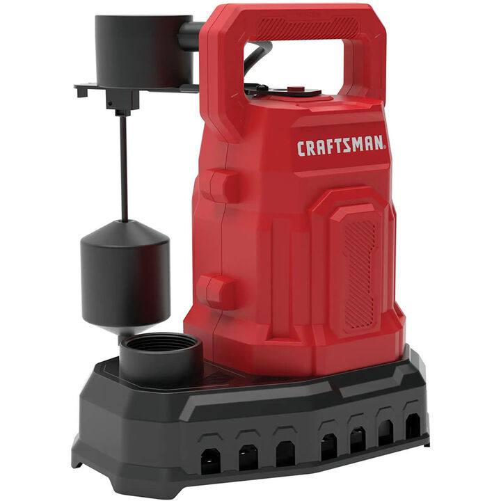 CRAFTSMAN 1/2 HP Sump Pump with Vertical Switch