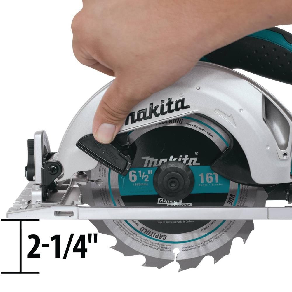 Makita 18V LXT Lithium-Ion Cordless 6-1/2 in. Circular Saw (Bare Tool), large image number 5