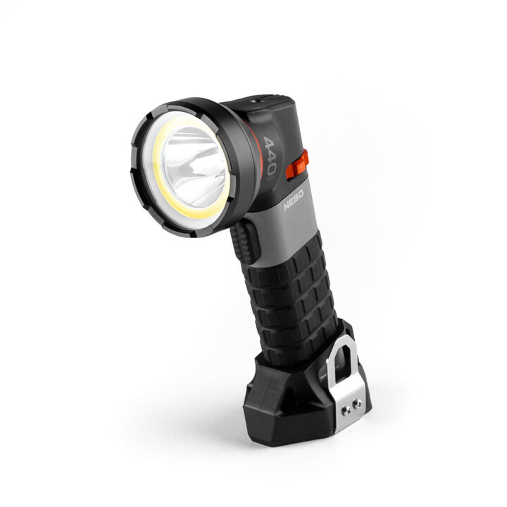 Nebo LUXTREME SL25R 500 Lumens Battery Power 1/4 Mile Spotlight with COB