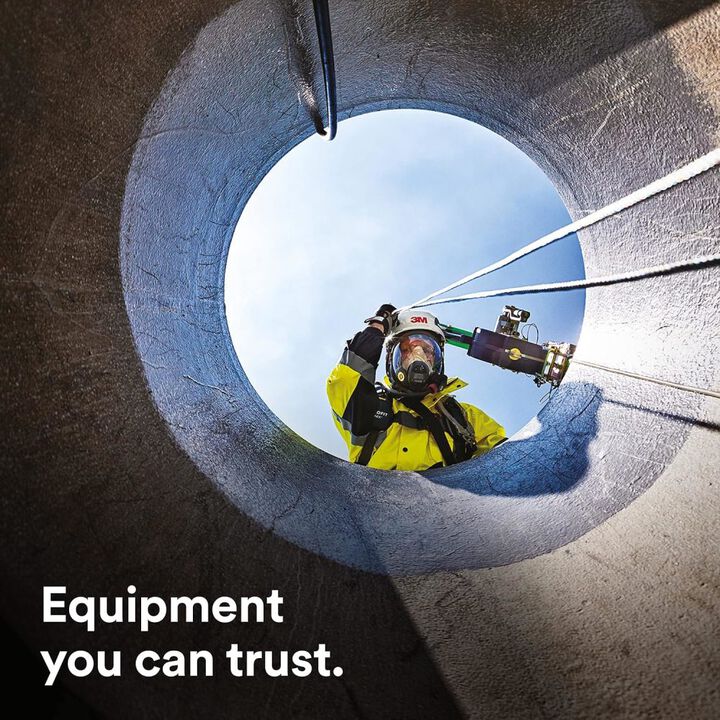 DBI Sala Salalift II 350 Lbs Winch with 60 Ft. Galvanized Steel Cable, large image number 2