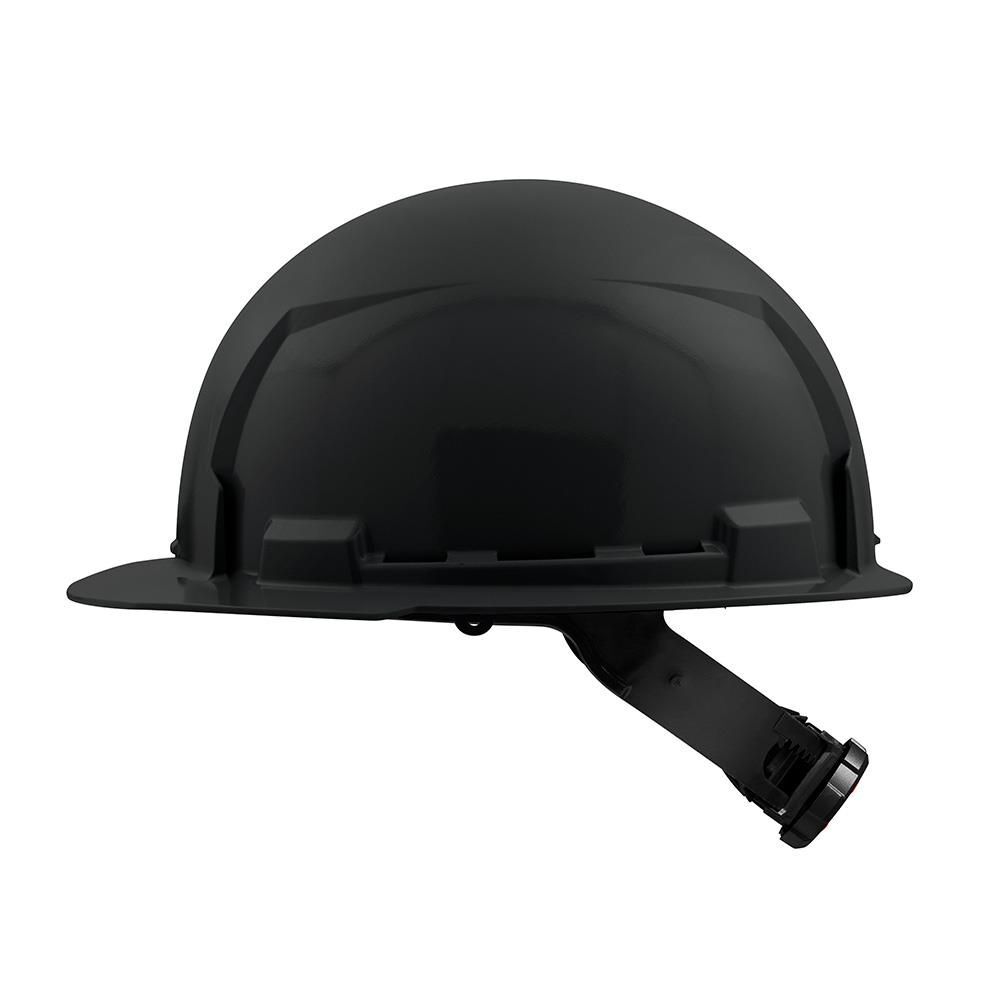 Milwaukee Black Front Brim Hard Hat with 4pt Ratcheting Suspension Type 1 Class E, large image number 13