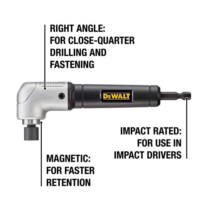 DEWALT Elite Series Right Angle Attachment, large image number 3