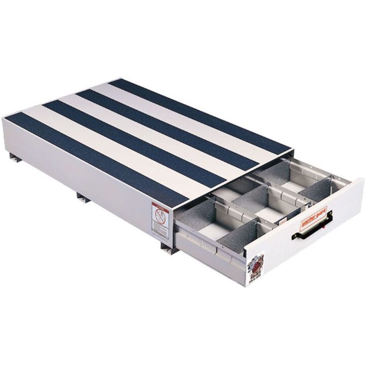 Weather Guard PACK RAT 48 Inch x 30 Inch x 9.5 Inch Heavy-Duty Drawer Unit, White