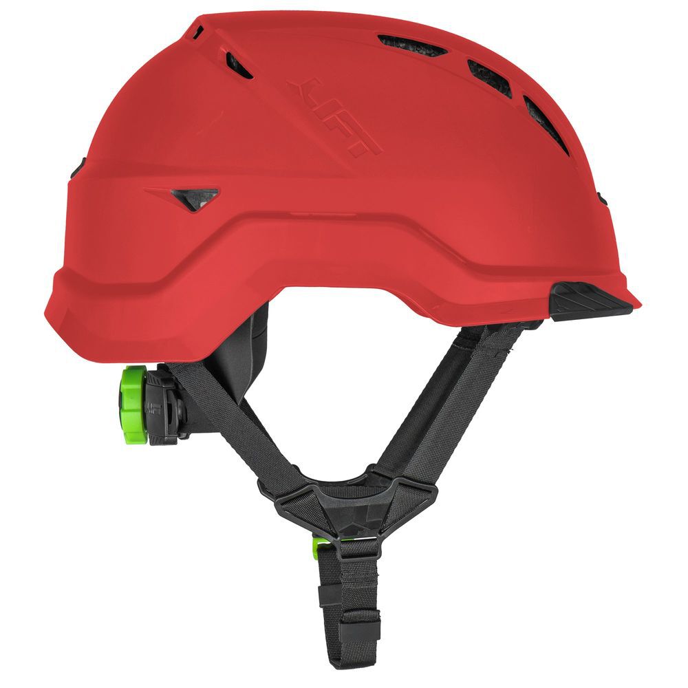 Lift Safety RADIX Vented Safety Helmet Red Type 2, large image number 1