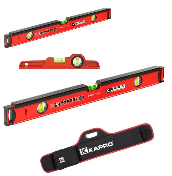 Kapro Masonry Levels Set, 4 Piece