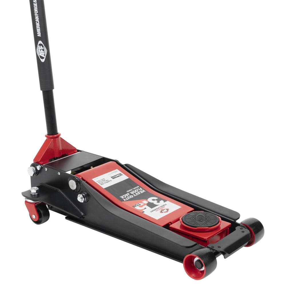American Forge 3.5 Ton Lighting Lift  Heavy Duty Floor Jack 1pc Handle, large image number 1