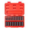 Tekton 3/8 Inch Deep 6 Point Impact Socket Set, Case, 19 Piece (6-24 mm), small image number 1