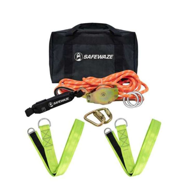 Safewaze 100 Ft. Kernmantle Rope HLL: Cross Arm Straps