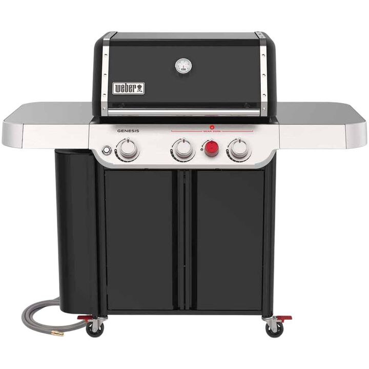 Weber GENESIS E-330 Black 39000 BTU Natural Gas Grill with 3 Burner