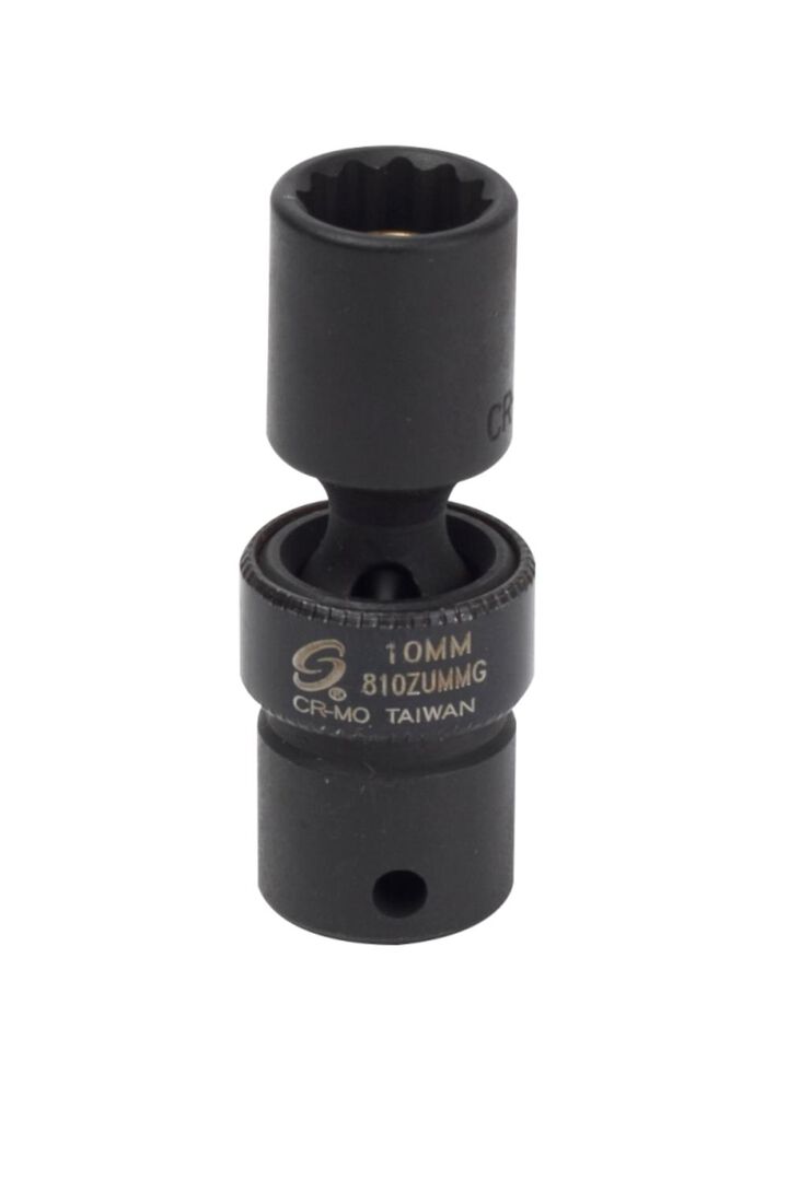 Sunex 1/4 Inch Dr 10mm 12pt Magnetic Universal Socket