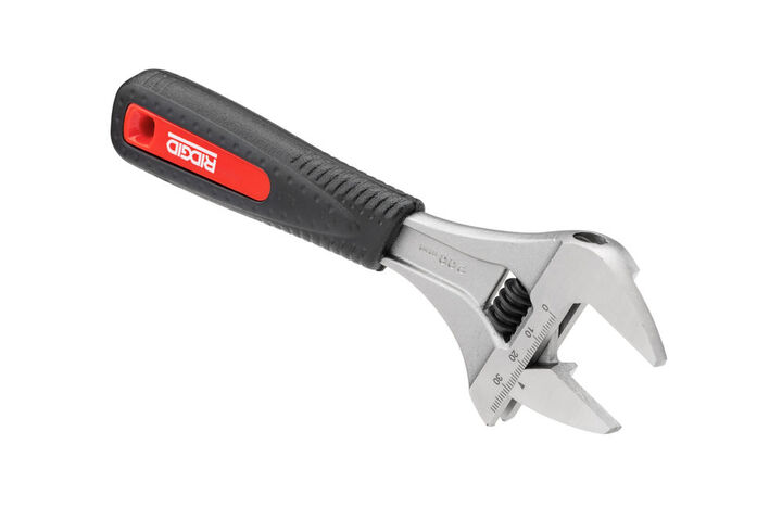Ridgid 8 Inch Super Wide Capacity Slim Jaw Adjustable Wrench