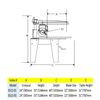 Original Saw 12 In. 1 Phase Contractor Duty Radial Arm Saw, small image number 2