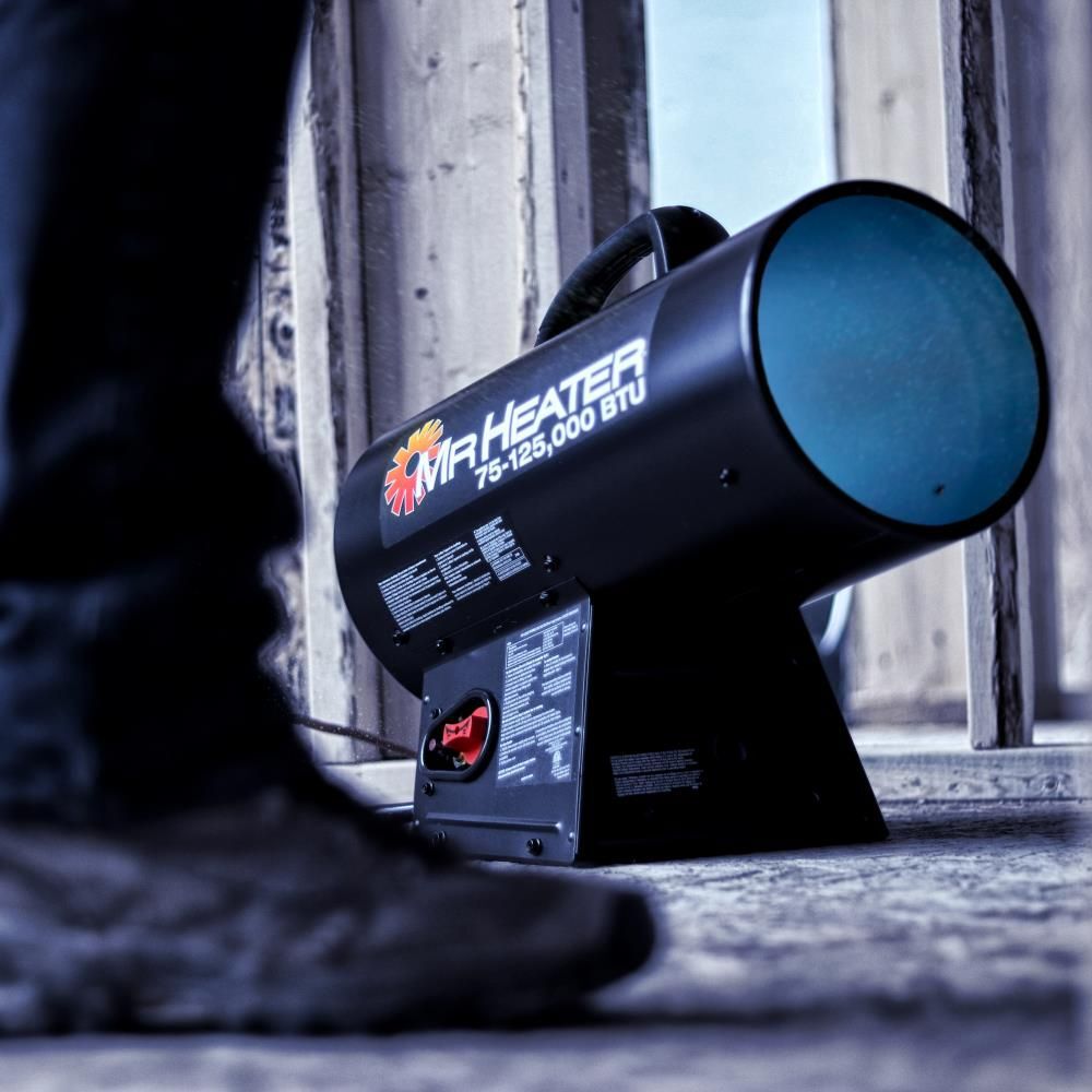 Mr Heater 125000 BTU Quiet Burner Technology Forced Air Propane Heater, large image number 8