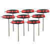 Wiha Dual Drive Metric T-Handle Foam Tray Set, 8 Piece, small image number 1