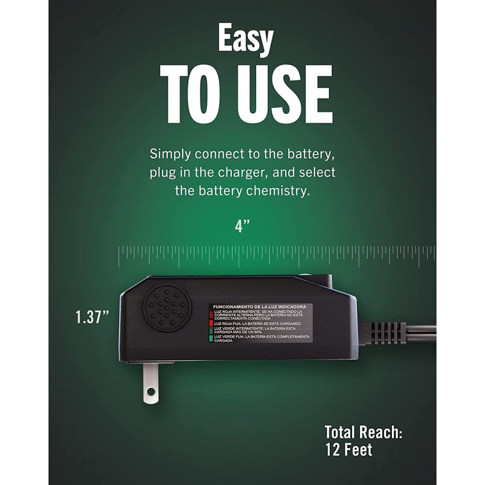 Battery Tender Lead Acid/Lithium Selectable Battery Charger 12V 800mA, large image number 9