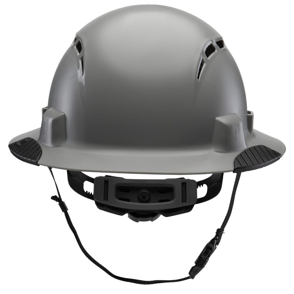 Lift Safety IDAX Full Brim Vented Gray Hard Hat, large image number 2